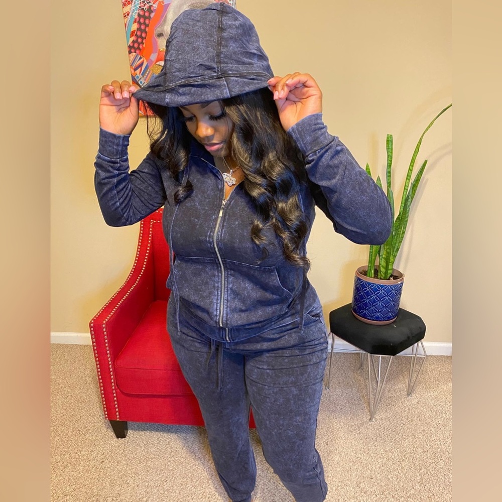 2pc Jogger Set with hoodie